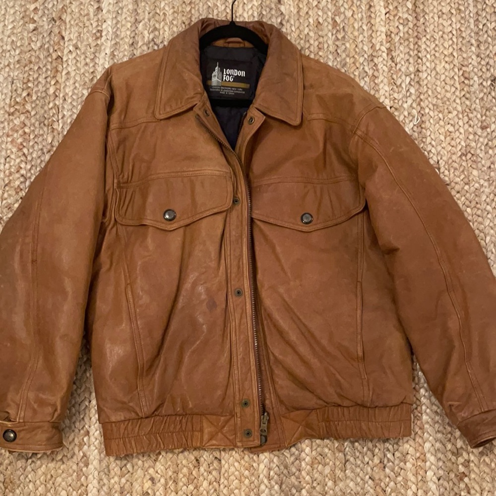 London Fog Leather Jacket